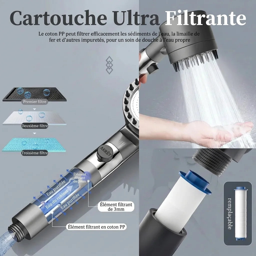 Douche Ionique 2025 - Eau Pure et Sain!